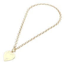 Nested Heart Toggle Necklace
