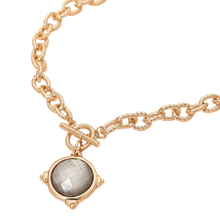 Gray Cece Toggle Necklace