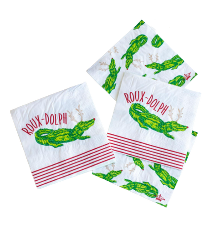 Rouxdolph Cocktail Napkins