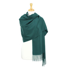 Green Cashmere Blend Scarf