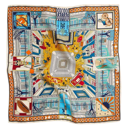 Square Cityscape Scarf