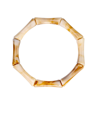 Natural Bamboo Stretch Bracelet