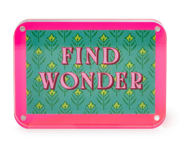 Find Wonder 4x6 Acrylic Frame