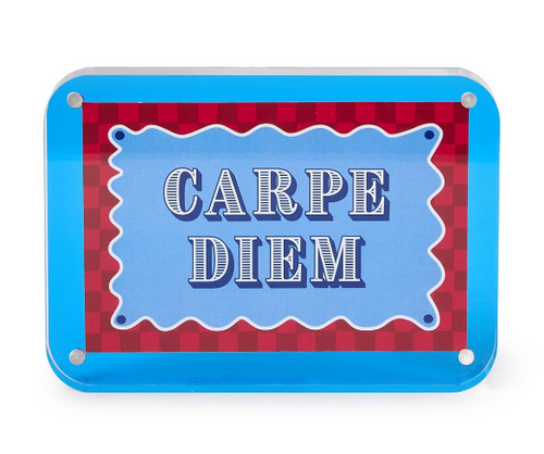 Carpe Diem 4x6 Acrylic Frame