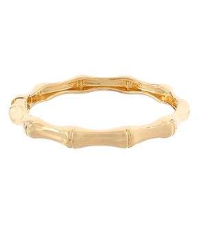 Gold Dip Bamboo Bangle