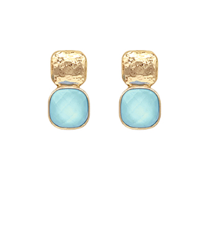 Aqua Ava Earring