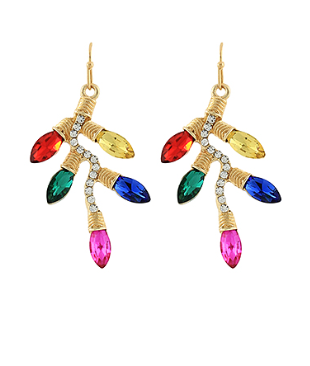 Holiday String Light Earrings