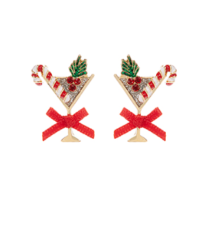 Holiday Cocktail Earrings