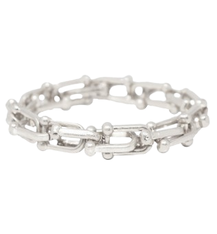 Silver Lucky Link Bracelet