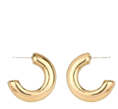 Gold Eva Hoop