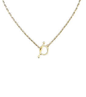 Micro Link Toggle Necklace