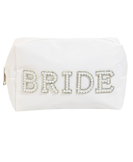 White Bride Cosmetic Bag