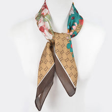Floral Gia Square Scarf