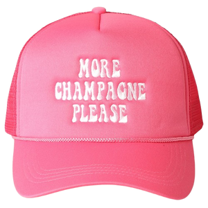 More Champagne Trucker Hat