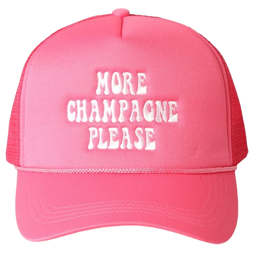 More Champagne Trucker Hat