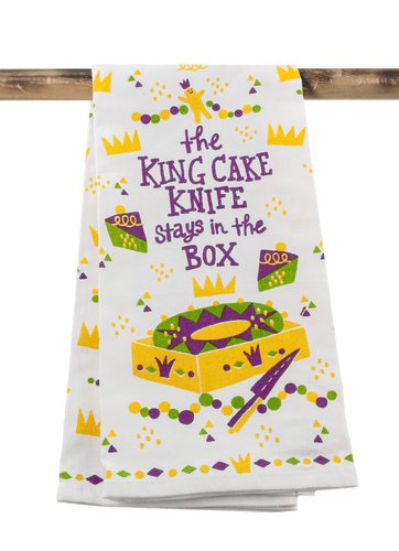 King Cake Knife Towel