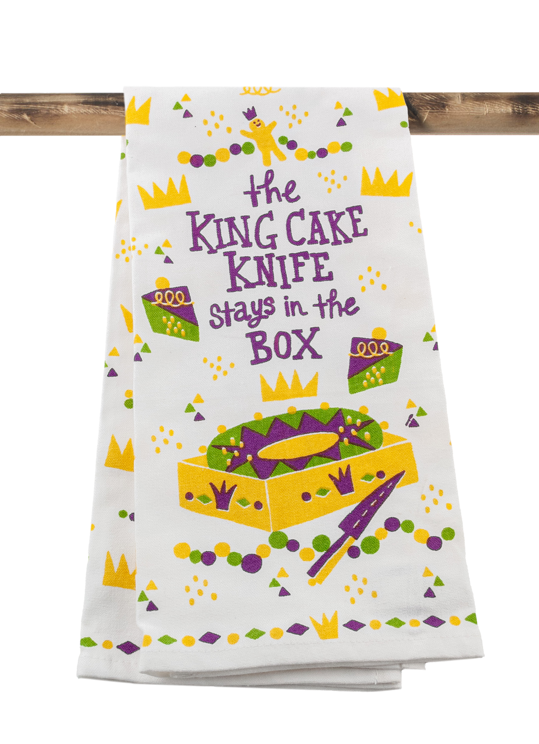 King Cake Knife Towel