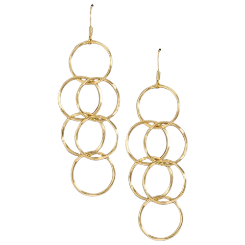 Circles Dangle Earrings