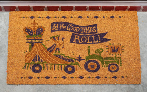 Float Good Times Roll Doormat