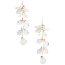 Petals Dangle Resin Earrings