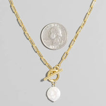 Pearl Toggle Necklace