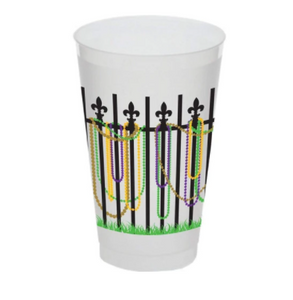 Bead Fence Frosted Cups
