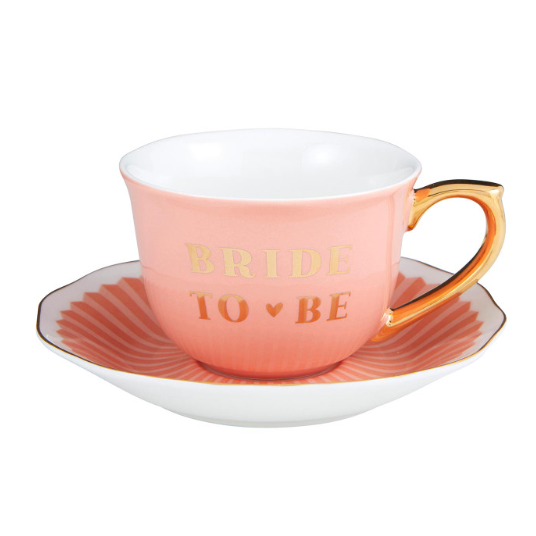Bride to Be Teacup & Saucer