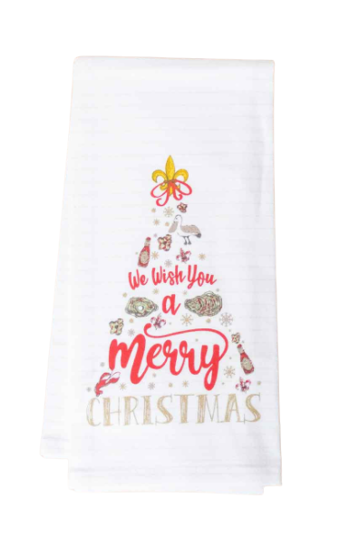 Cajun Wish Christmas Towel