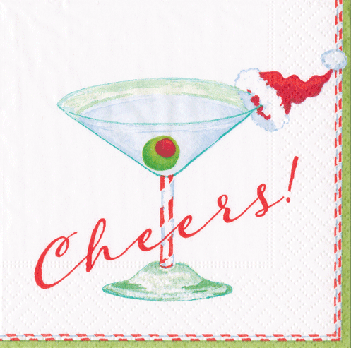 Christmas Cheers Cocktail Napkin