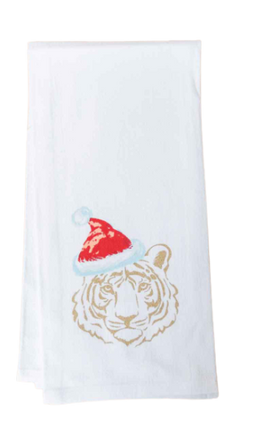 Christmas Tiger Towel
