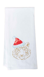 Christmas Tiger Towel