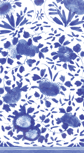 Delft Blue Guest Towels