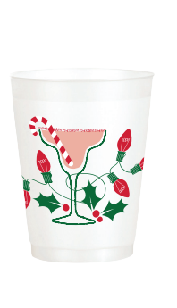 Holiday Cocktail Frosted Cups