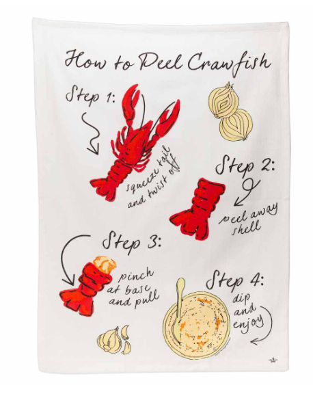 How To Peel Crawfish Towel