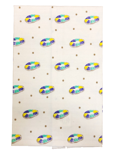 King Cake Repeat Towel