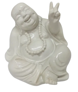 Peace Buddha - White