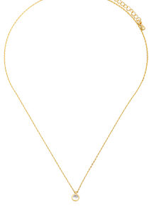 Rhinestone Charm Necklace