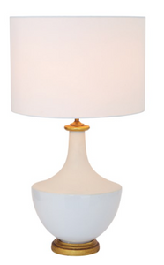 16'' Ceramic Cream Table Lamp