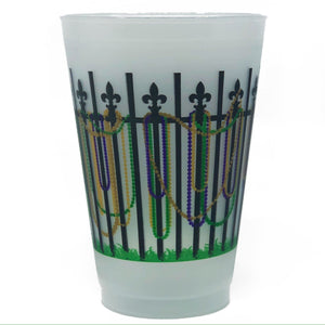 Bead Fence Frosted Cups - MSP Miss Smarty Pants