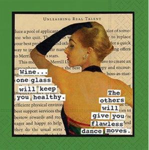 Flawless Dance Moves Napkins